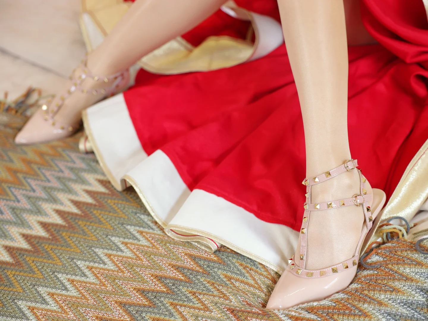 梨霜儿 - No.004 新娘红装 [113P-2.3GB] tg@simisebaisi 【丝足阁】052.webp